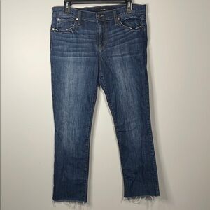 Joes Jeans Bootcut Cropped Raw Hem Jeans Size 30